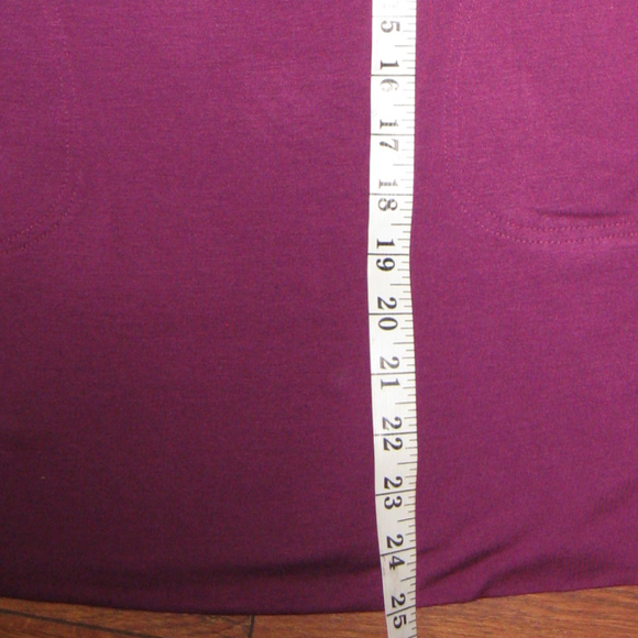 O.FINE Reversible Purple Stretch Dress - Picture 8 of 8